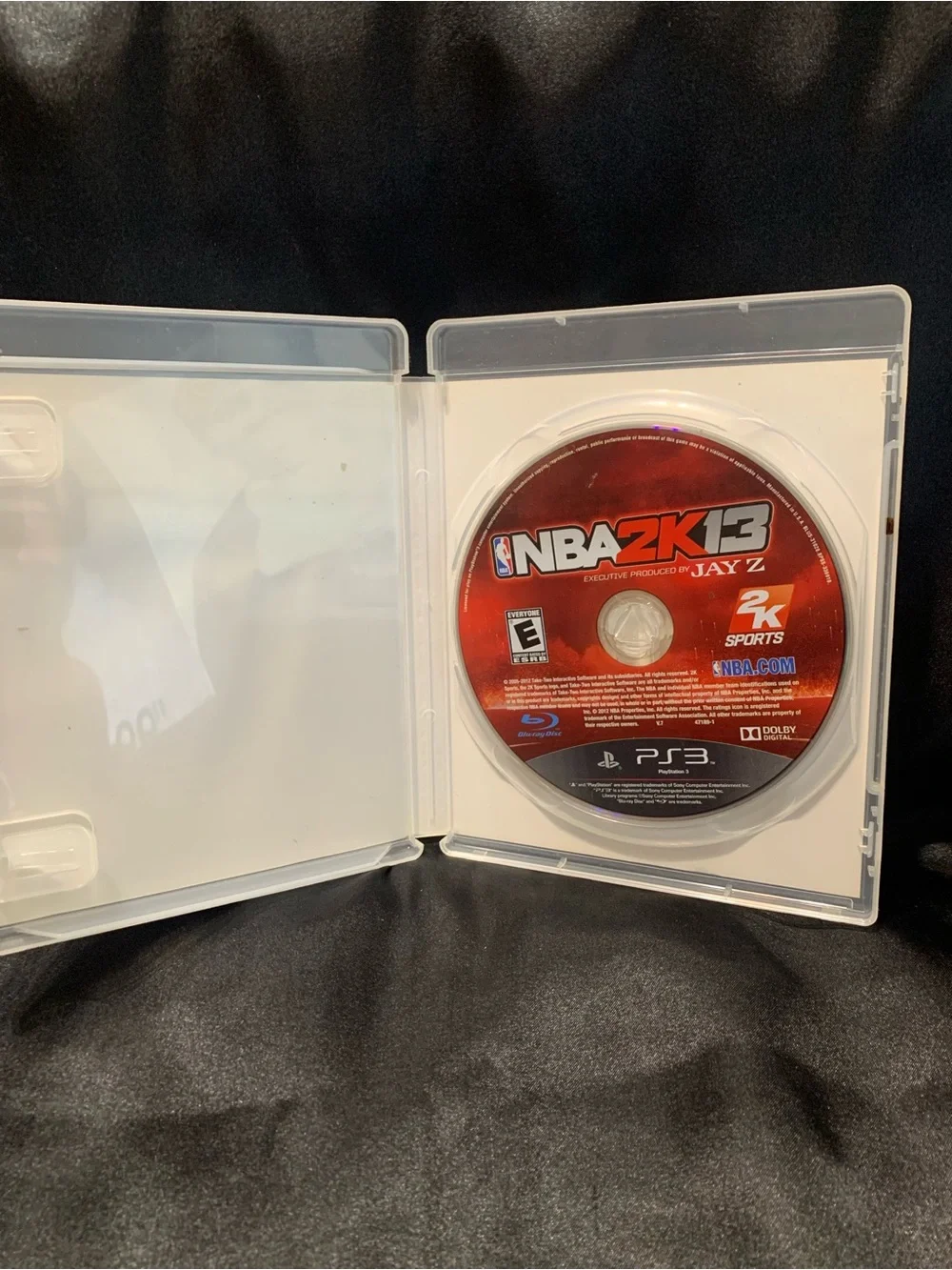 NBA 2K 11 Basketball PS3 Video Game Rated E EUC